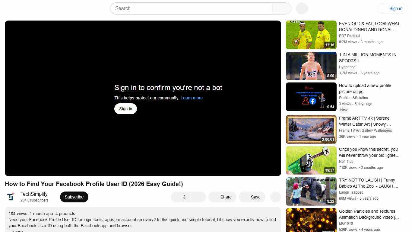 How to Find Your Facebook Profile User ID (2026 Easy Guide!) - YouTube